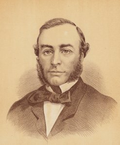 James Mullins, Esquire (barevná litografie) od Australian School