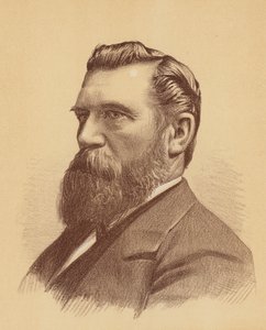 James Rutherford, Esquire (barevná litografie) od Australian School