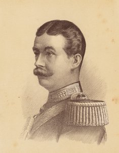Lord Carrington, guvernér Nového Jižního Walesu (barevná litografie) od Australian School