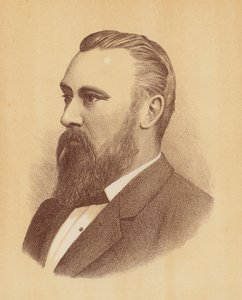 William John Lyne (barevná litografie) od Australian School