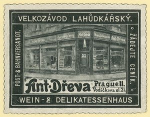 Vinotéka a lahůdkářství Anton Dreva, Praha od Austrian School