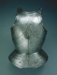Gotický náprsník, Innsbruck, konec 15. století (ocel) od Austrian School
