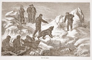 Lov se psy, 1876 od Austrian School