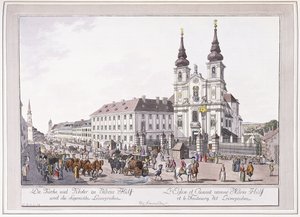 Farní kostel a klášter Mariahilf v Leimggruben od Austrian School