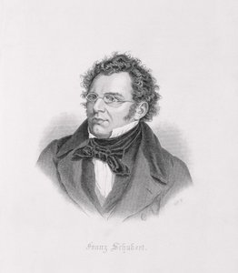 Portrét Franze Schuberta (1768-1827) od Austrian School