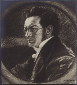 Portrét Franze Schuberta od Austrian School