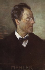 Portrét Gustava Mahlera od Austrian School