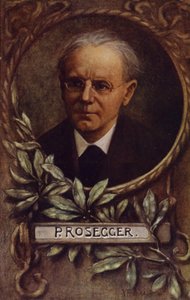 Portrét Petera Roseggera od Austrian School