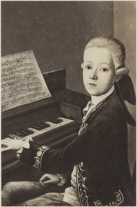 Portrét Wolfganga Amadea Mozarta od Austrian School