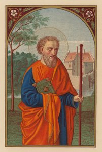 S Barnabáš, apoštol (chromolit) od Austrian School