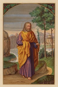 Svatý Josef, patron církve (chromolit) od Austrian School
