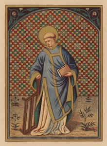 St Lawrence (chromolit) od Austrian School