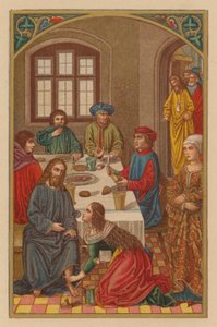 S Mary Magdalene (chromolit) od Austrian School