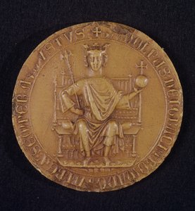 Pečeť Rudolfa I. (1218-91) Habsburského, 1289 (vosk) od Austrian School