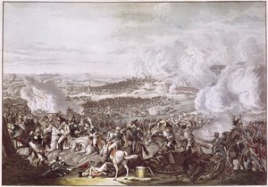 Napoleonův let (1769-1821) po bitvě u Waterloo, 18. června 1815, asi 1815-30 od Austrian School