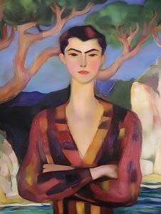 Elegantní postava na pobřeží od Avanesova Elena