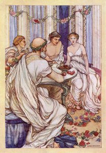 John Keats: Lamia (barevné lito)