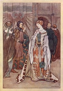 John Keats: Předvečer svaté Anežky (barevné lito)
