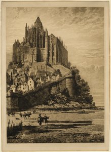 Mont Saint Michel od Axel Herman Haig