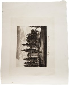Hoboken naproti New Yorku, z Atlasu Spojených států, 1824 (akvatinta)