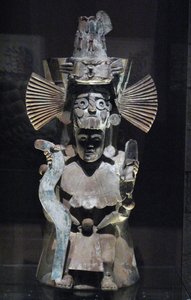 Kadidlo v podobě boha Tlaloca, Tlahuac, pozdní postklasické období, cca 1500 od Aztec