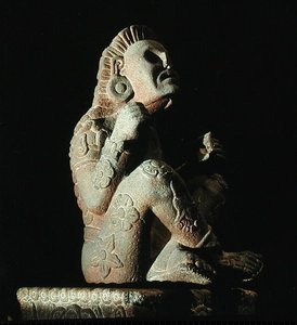Xochipilli (viz také 207566), pozdní období klasického období (1300-1521) (kámen)