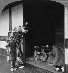 Tři japonské ženy, Japonsko, 1905.