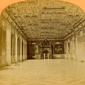 Sir Knights Hall, Slot Frederiksborg, nejlepší na světě, Dánsko, 1897.
