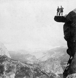Yosemitské údolí, Kalifornie, 1894.