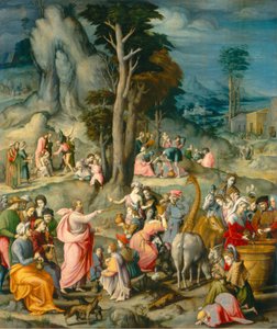 The Gathering of Manna, 15401555. od Bacchiacca
