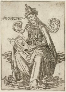 Prorok Haggai od Baccio Baldini