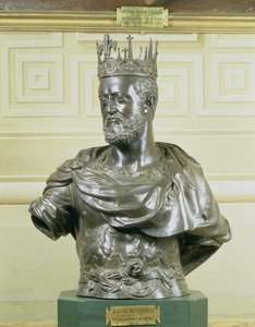 Portrétní busta Cosima I. de Medici (1519-74) kolem roku 1557 (bronzová)
