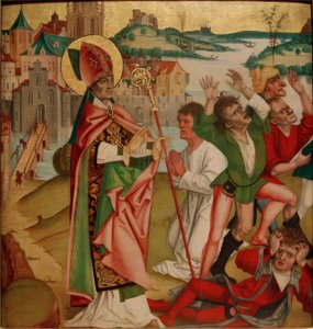 Svatý Hubert od Badener Nelkenmeister