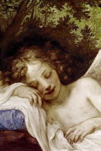 Spící láska od Baldassare (1611-89) Franceschini