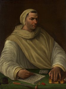 Portrét olivového mnicha.