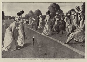 The Revival of Croquet, A Ladies