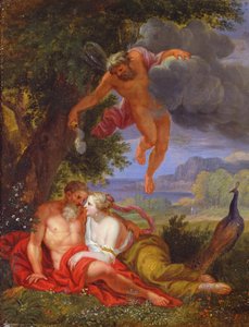 Hypnos posílá Jupitera a Juno do spánku