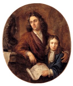 Sochař Willem Kerrickx a jeho syn Willem Ignatius