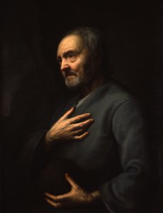 Portrét starého muže od Balthasar Denner