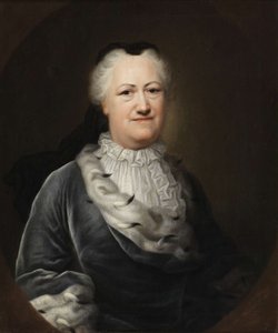 Portrét Elisabeth Sophie Marie, princezny z Brunswick-Wolfenbüttel 1683-1767, 1747 od Balthasar Denner