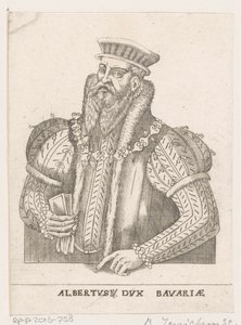 Portrét Albrechta V., vévody bavorského od Balthasar Jenichen