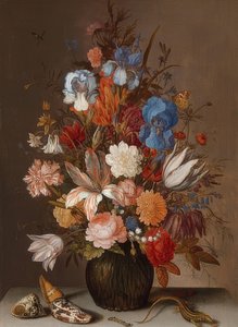 Zátiší s květinami. Kolem 1625-30