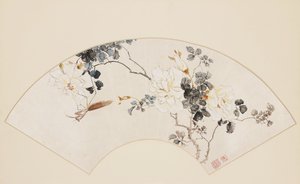 Růže a kudlanka nábožná, 19. století 1801-1900 od Baoru Liu