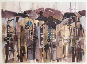 San Francisco De Asis, asi 1980-90 (monotypický tisk)