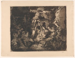 Kristus na kříži od Barbara Elisabeth van Houten (signed by artist)