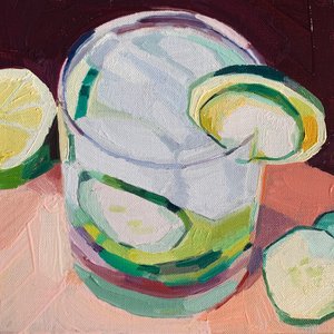 Gin s tonikem, 2020 od Barbara Hoogeweegen