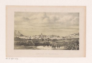 Pohled na Tetouan v Maroku Tetouan v Maroku (název na objektu) od Barend Leonardus Hendriks