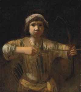 Izmael s lukem a šípem od Barent Fabritius