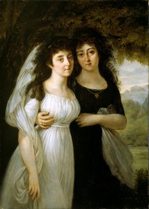 Portrét sester Maistre od Baron Antoine Jean Gros
