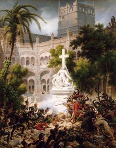 Útok na klášter Santa Engracia, 8. února 1809